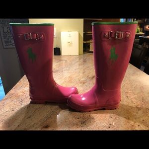 Kids Ralph Lauren Rain Boots